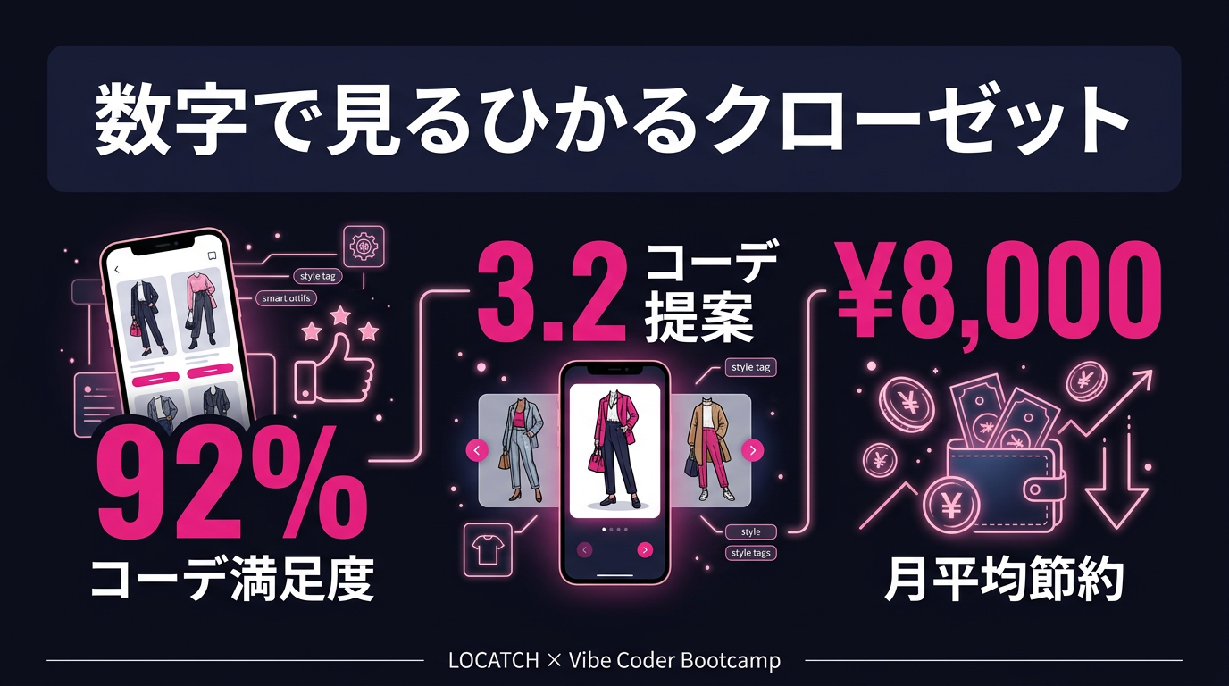 数字で見るひかるクローゼット