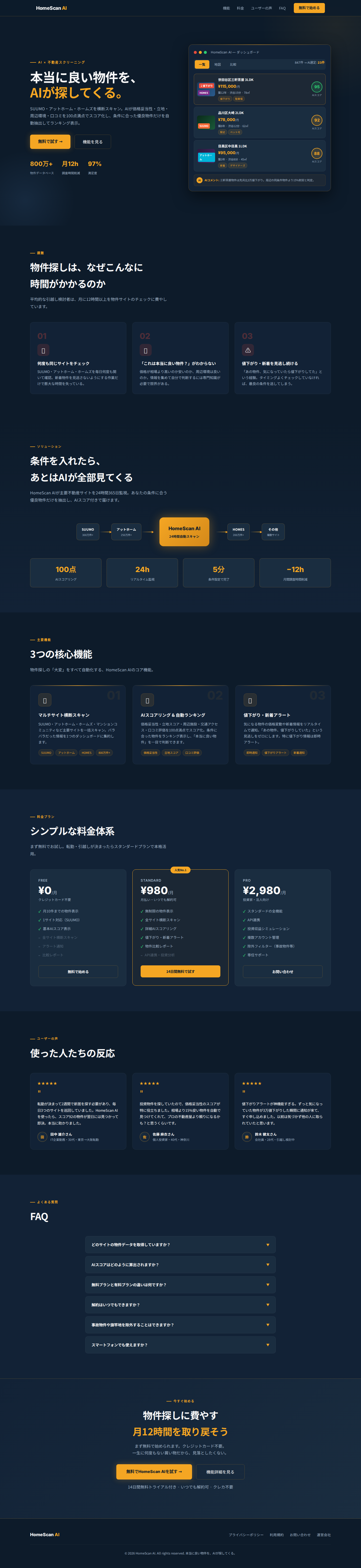 不動産AIスクリーナー